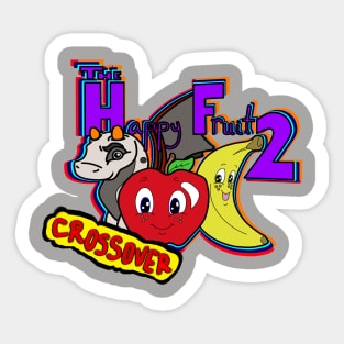 Happy Fruit 2 and Kelvin Crossover Sticker